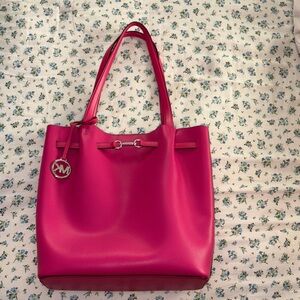 Michael Kors Large Pink Tote Bag